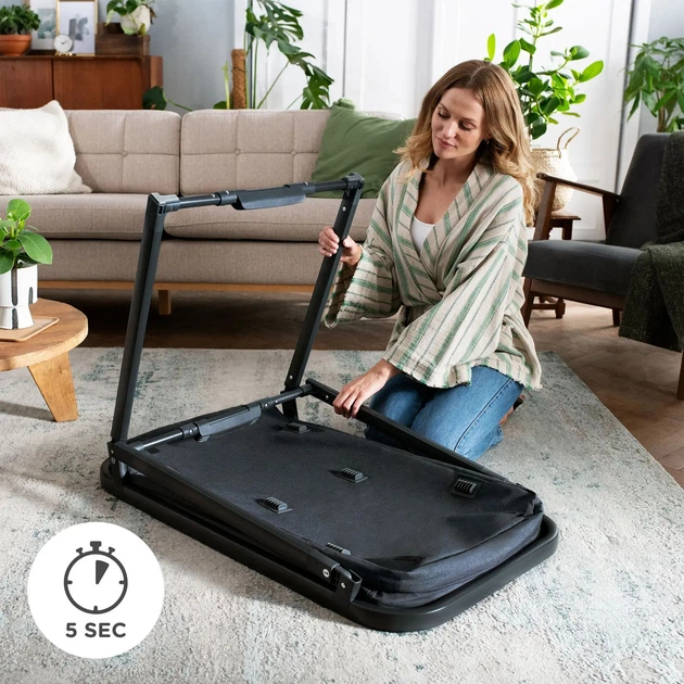 Kojec Kinderkraft Sofi Plus Grey 4 w 1 (KLSOFIPLGRY0000) - obraz 9