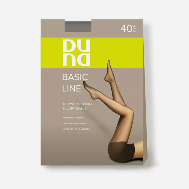 Колготи 40 Den жіночі DUNA 1102 2 р Мокко (4823094604598) - Фото 1 Колготи 40 Den жіночі DUNA 1102 2 р Мокко (4823094604598) - зображення 1