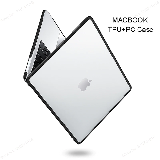 Чехол накладка для MacBook Air 13" Zamax Soft Shield Protective Case - Black&White - изображение 3