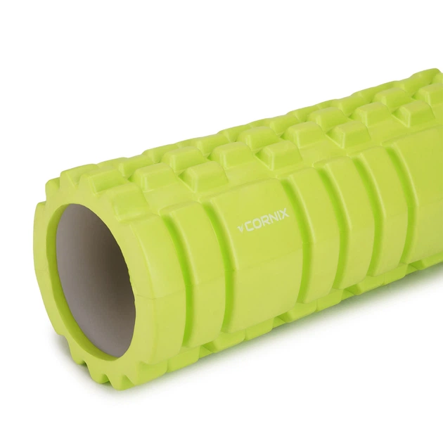Ролик для масажу Cornix EVA 33 x 14 см валик ролер XR-0034 Green - зображення 3