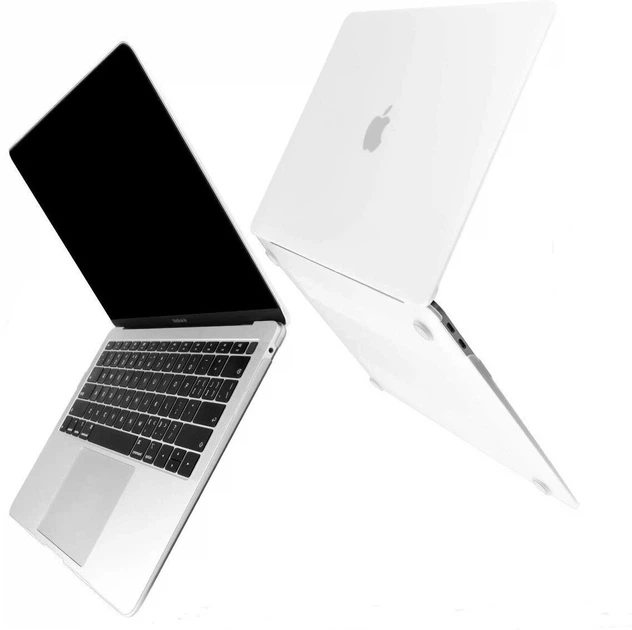 Чохол накладка Matte Hard Shell Case для Macbook Pro 16'' (2019) Soft Touch White - зображення 2