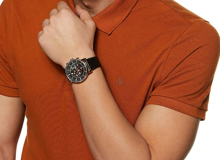 Наручные часы Casio EFR-539L-1AVUDF Натуральная кожа - изображение 4