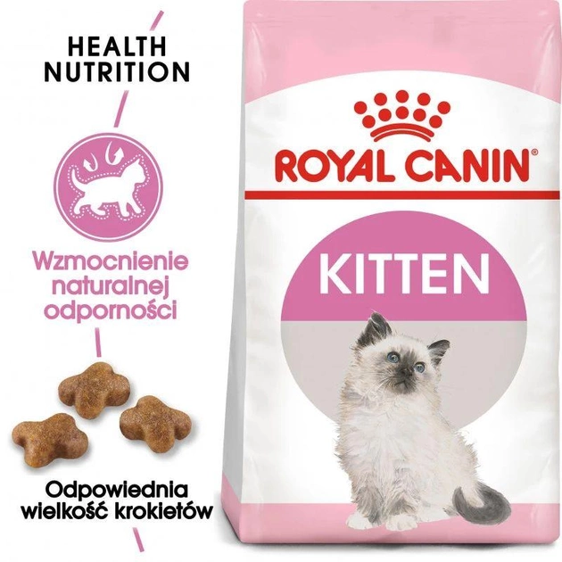 Сухой корм для кошенят Royal Canin Kitten 4 кг (3182550702447) (2522040) - зображення 2