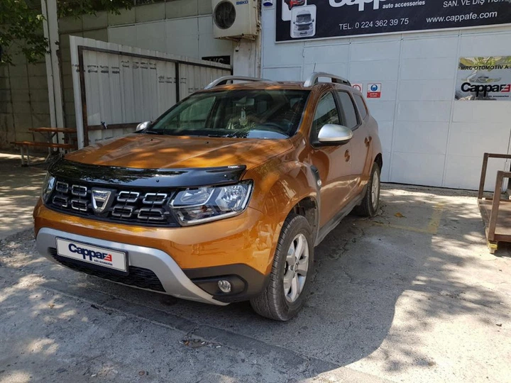 Dacia Duster 2018-2024 Дефлектор капота EuroCap - Фото 2 Dacia Duster 2018-2024 Дефлектор капота EuroCap - изображение 2