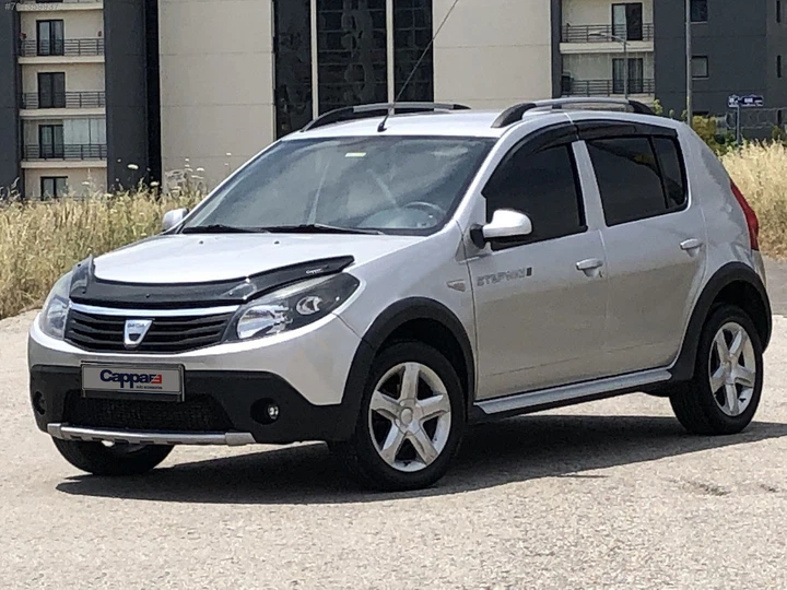 Dacia Sandero 2007-2013 Дефлектор капота EuroCap - изображение 5