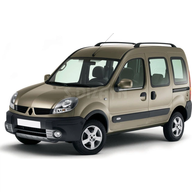 Нержавеющая окантовка стекол Carmos для Renault Kangoo 1998-2008 (2 шт), Окантовка стекол для Renault Kangoo - изображение 2