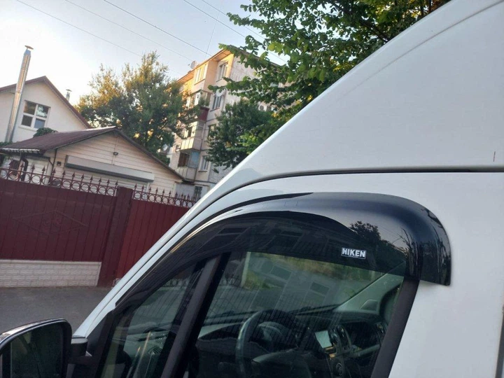 Дефлектори вікон (вітровики) Niken Fiat Ducato/Citroen Jumper/Peugeot Boxer 2006-, кт 2шт, 001FT060101 - зображення 5