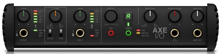 Аудиоинтерфейс IK Multimedia AXE I/O Solo – фото, отзывы