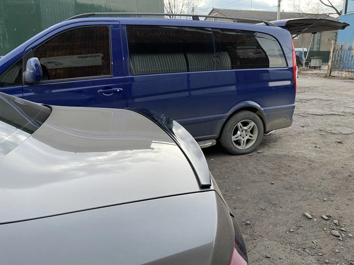 Спойлер Sunplex для Volkswagen Passat B7 2012-2015, черный 115,8×6,3 см - изображение 7