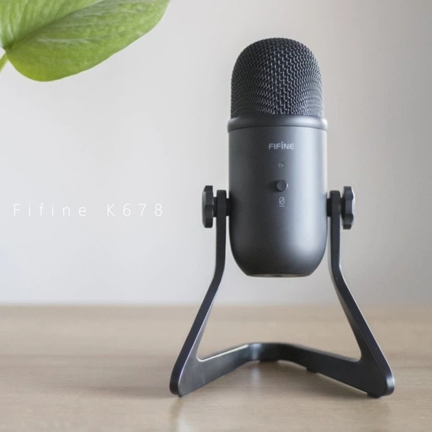 Cтудийный микрофон FIFINE K678 BLACK - изображение 8