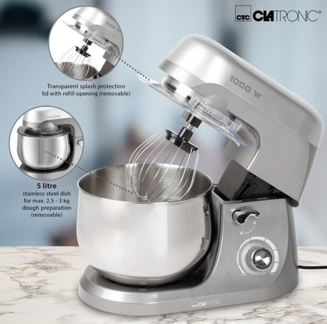 Кухонная машина Clatronic KM 3709 Titan – фото, отзывы, характеристики ...