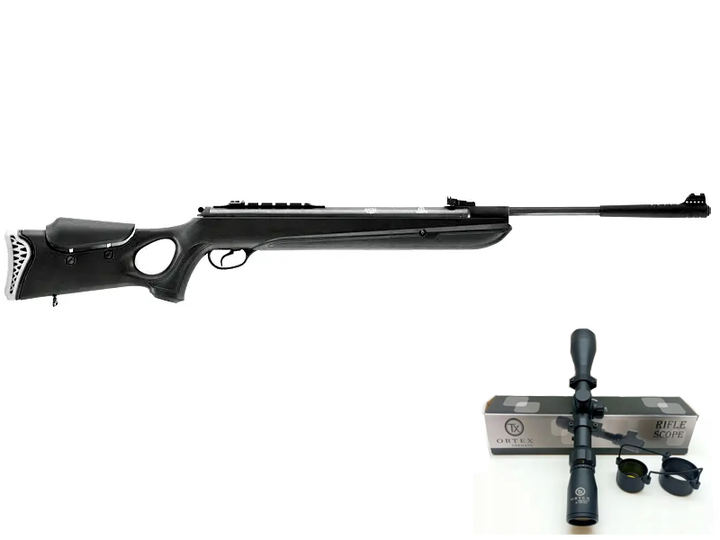 Гвинтівка пневматична Optima Mod.130 з Оптикою 3-9х40 Ortex та посиленою газовою пружиною - зображення 1