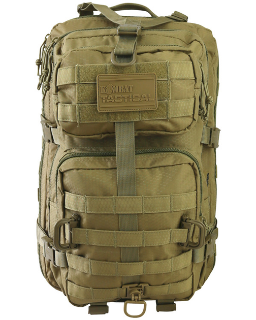 Рюкзак тактический армейский военный KOMBAT UK Hex-Stop Reaper Pack 40л койот (OR.M_79A59E077902) - изображение 2