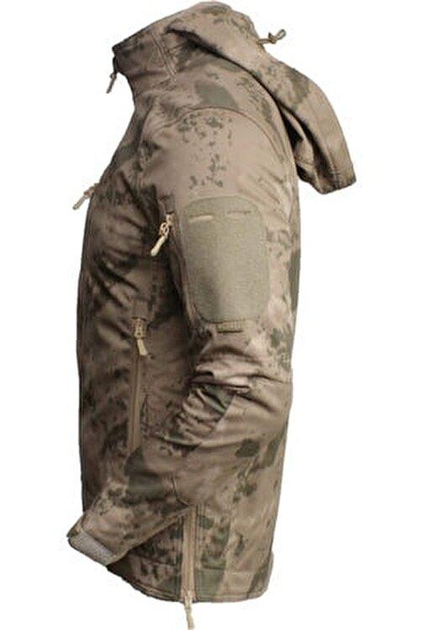 Куртка мужская тактическая Мультикам Combat Турция Софтшел Soft-Shell ВСУ (ЗСУ) S 8634 койот (OR.M-4422993) - изображение 2