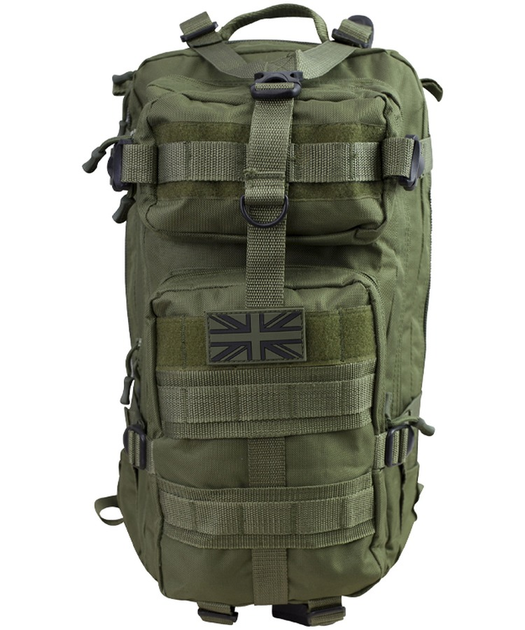 Рюкзак тактичний армійський військовий KOMBAT UK Stealth Pack оливковий 25л TR_kb-sp25-olgr (OR.M_1126D9AECFF5) - зображення 2
