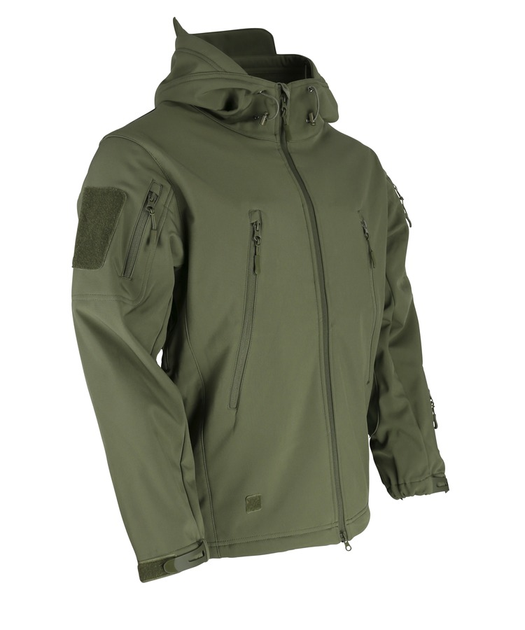 Куртка мужская тактическая KOMBAT UK военная с липучками под шевроны ВСУ Patriot Soft Shell XXXL TR_kb-pssj-olgr-xxxl (OR.M_4BECB75BB4D3) - изображение 1
