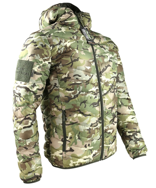 Куртка чоловіча тактична KOMBAT UK військова з липучками під шеврони ЗСУ Xenon S мультікам/оливковий TR_kb-xj-btpol-s (OR.M_05D68C368AB1) - зображення 1
