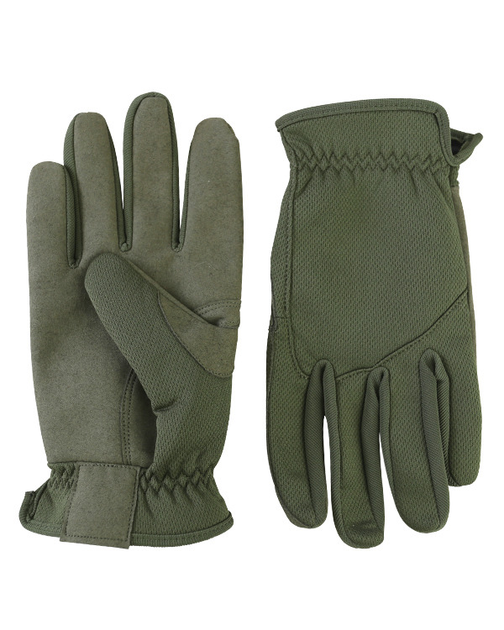 Тактичні військові рукавички KOMBAT UK захисні рукавиці L оливковий TR_kb-dfg-olgr-l (OR.M_ED38E597211A) - зображення 2