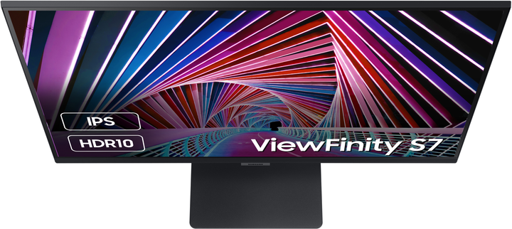 Монитор Samsung 27" S27A700 (LS27A700NWIXCI) IPS 4K UHD / 8-Bit + FRC / HDR10 / Picture-In/by-Picture / Flicker Free / Eye Saver Mode - изображение 3
