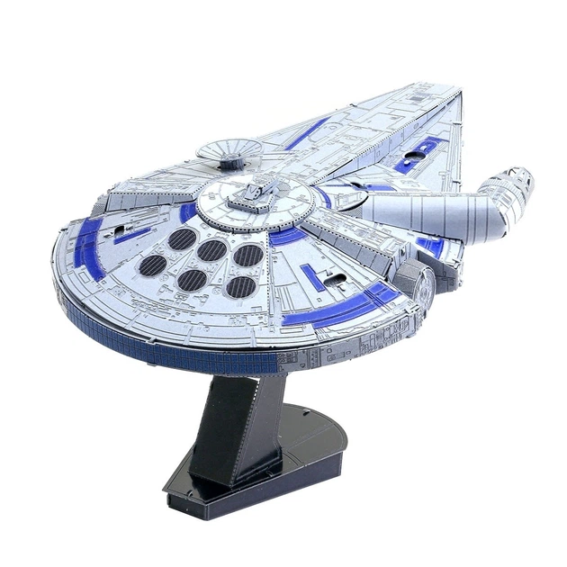 Металлический конструктор 3Д Metal Earth Iconx - Star Wars - Millennium Falcon, ICX201 - изображение 3