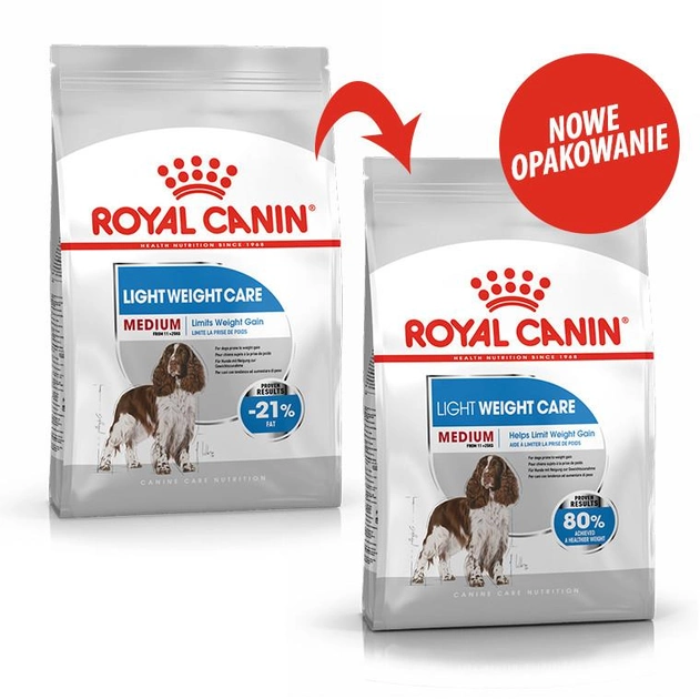 Sucha karma dla psa Royal Canin Medium Light Weight Care 3 kg (3182550852319) (30210301) - obraz 2