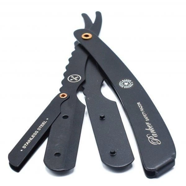 Небезпечна бритва шавет Parker SRXBLK Professional Barber Razor - изображение 2