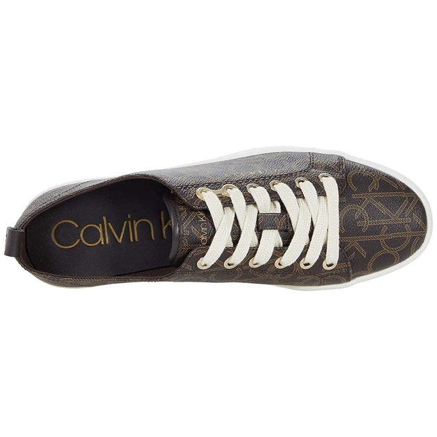Кеды женские Calvin Klein Michaela Brown коричневые 39 (8.5) 25.5 см (B017UNDZMO) - Фото 6 Кеды женские Calvin Klein Michaela Brown коричневые 39 (8.5) 25.5 см (B017UNDZMO) - изображение 6