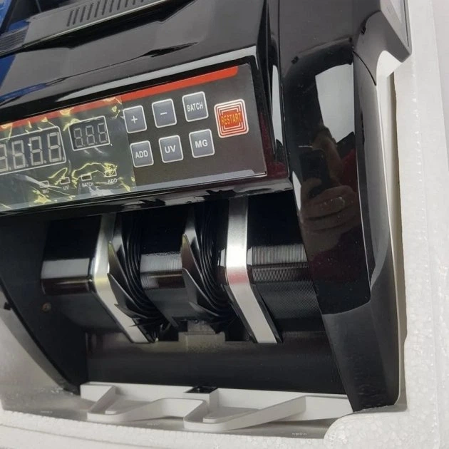 Счетная машинка для денег BILL COUNTER 206, машинка для подсчета и проверки купюр (206) - изображение 6