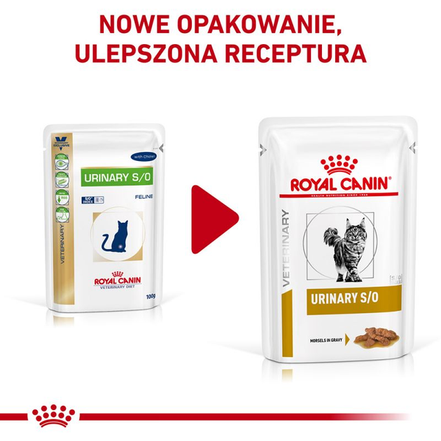 Упаковка вологого корму для дорослих кішок Royal Canin Urinary S/O Cat Loaf 12 х 85 г (9003579010471) - зображення 9