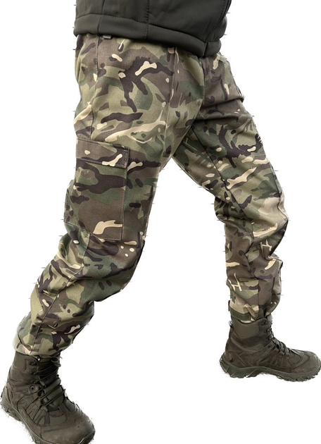 Тактичні штани Мультикам ВСУ, Літні військові штани армійські Мультикам, Штани мультикам ЗСУ 54р. - зображення 1