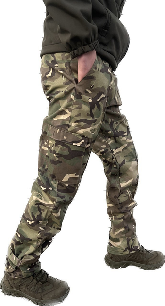 Тактические брюки штаны Мультикам ВСУ, Летние военные брюки армейские Мультикам, Штаны мультикам ЗСУ 56р. - изображение 2