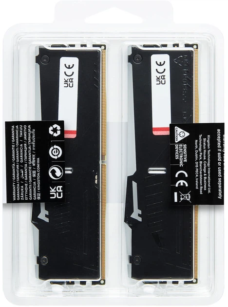 Оперативна пам'ять Kingston Fury DDR5-6000 65536MB PC5-48000 (Kit of 2x32768) Beast RGB AM5 1Rx8 Black (KF560C36BBEAK2-64) - зображення 7