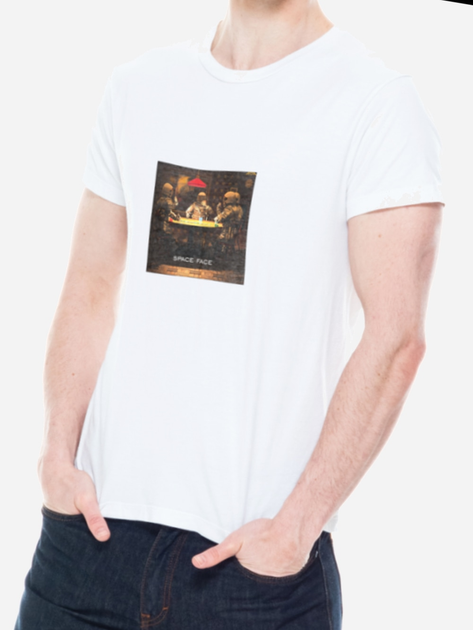 Футболка Trace of Space Space Face TOSW10006 2XL Біла від Rozetka на платформі USKIDKA Акція на Футболка Trace of Space Space Face TOSW10006 2XL Біла від Rozetka