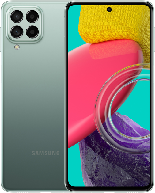 Мобільний телефон Samsung Galaxy M53 5G 8/128GB Green (TKOSA1SZA1239) - зображення 1