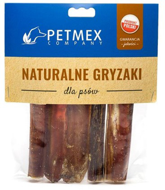 Przysmak dla kotów Petmex Beef penis cut 5 x 12 cm (5905279194496) - obraz 1