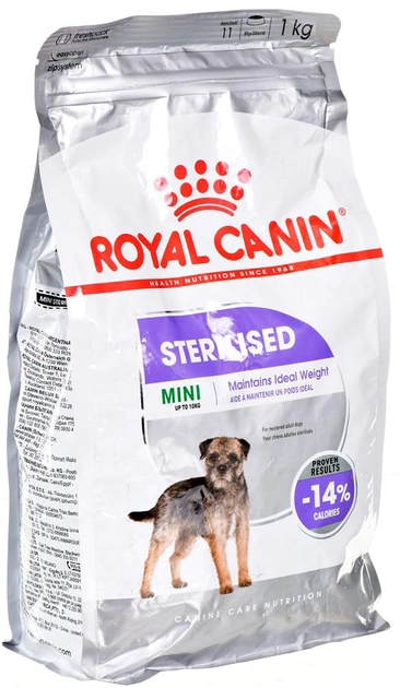 Sucha karma dla psów ROYAL CANIN Mini Sterilised - sucha karma dla psów dorosłych, ras małych, po sterylizacji - 1kg (3182550894142) - obraz 1