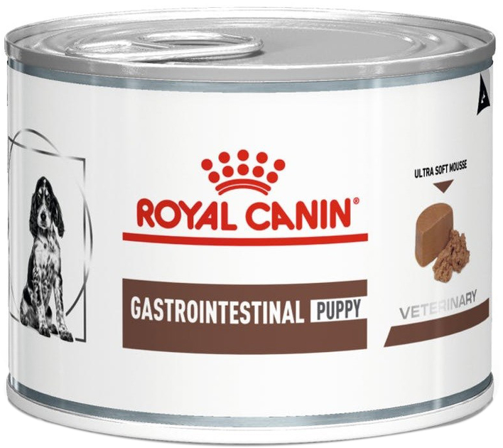 Вологий корм для собак Royal Canin Veterinaryerinary Gastrointestinal Puppy 195 г (9003579013397) - зображення 1