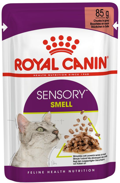 Вологий корм для котів Royal Canin Sensory Smell in Gravy 12 x 85 г (9003579018507) - зображення 2