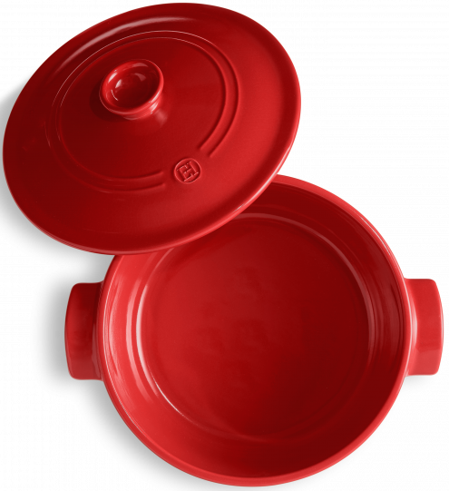 Каструля Emile Henry Cookware 4 л 27 см керамічна червона - изображение 2
