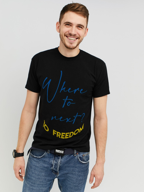 Футболка MEMO Where to next? To freedom MM10032 XL Чорна від Rozetka на платформі USKIDKA Акція на Футболка MEMO Where to next? To freedom MM10032 XL Чорна від Rozetka