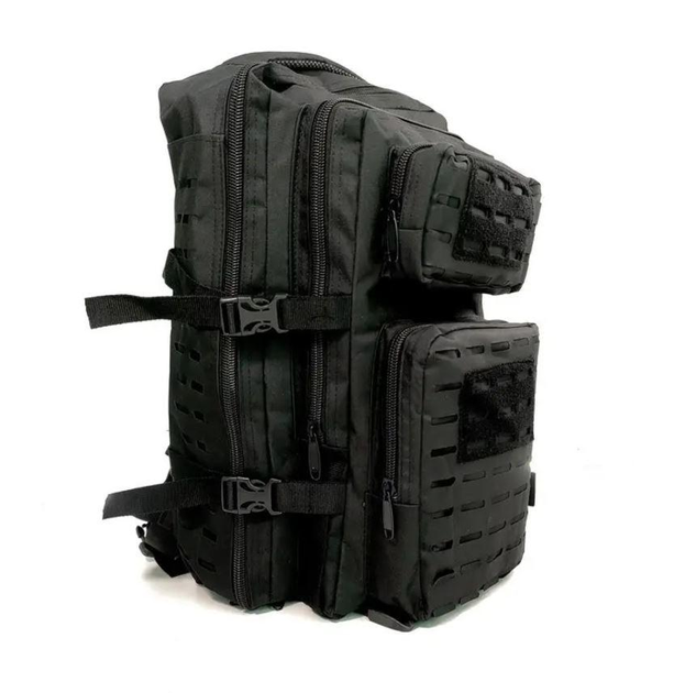 Рюкзак тактичний Ranger 40 л Oxford 600D Чорний (rang_LE2447) - зображення 1