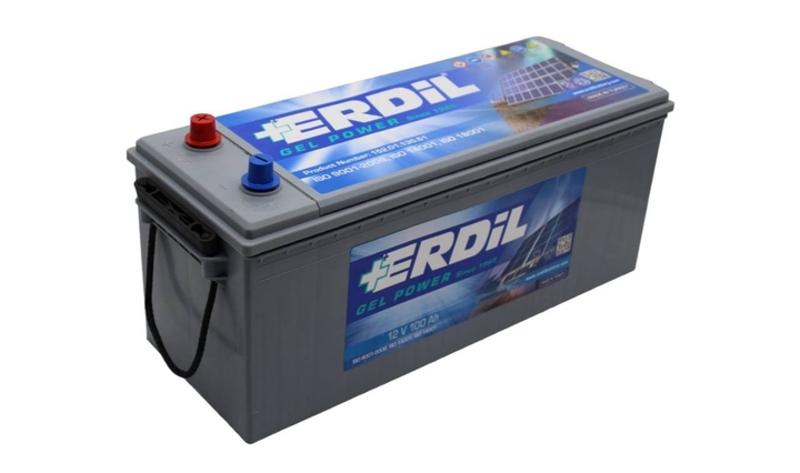 Аккумулятор гелевой ERDIL 100Ah 12V - изображение 2