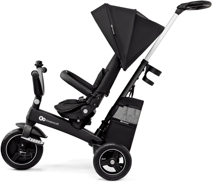 Rowerek trójkołowy Kinderkraft Easytwist Black (KREASY00BLK0000) - obraz 2