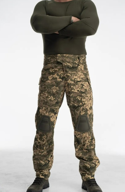 Військові демісезонні штани американський прототип Shumeru ripstop pixel 4XL - изображение 1