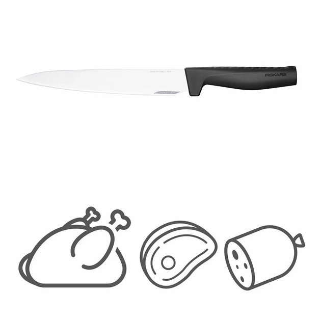 Ніж для м'яса Fiskars Hard Edge 22 см (1051760) - изображение 3