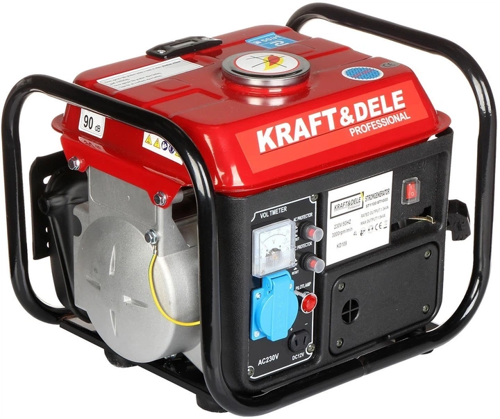 Генератор бензиновый Kraft&Dele KD109 1,2 кВт (ST-1000) - изображение 13