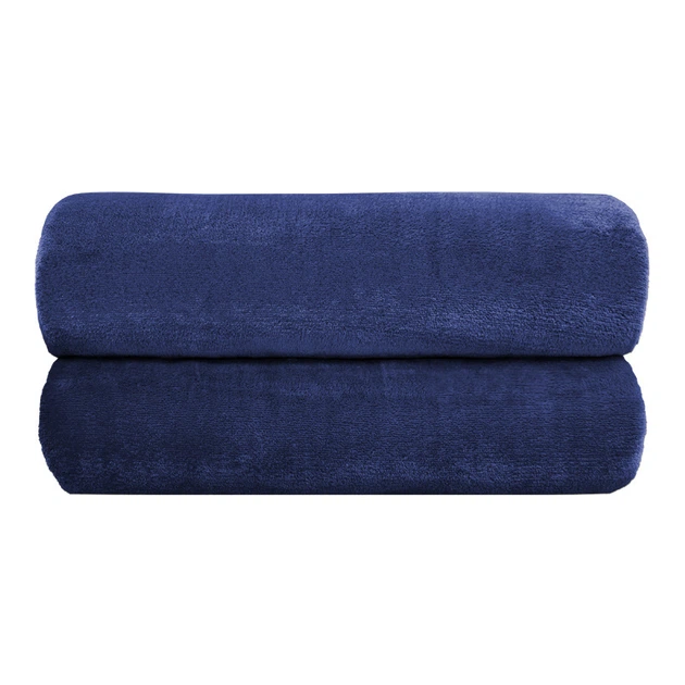 Плед одеяло с подогревом Lesko QNS-PT180*150 см Blue от сети - изображение 2