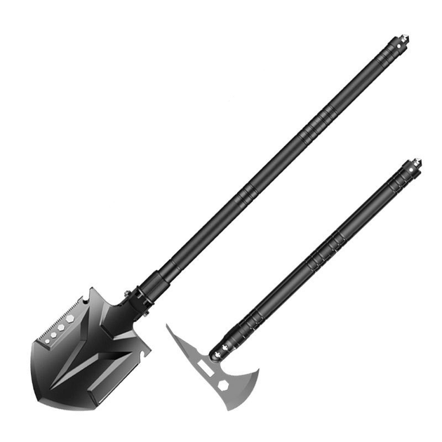 Багатофункціональний набір YUANTOOSE TL1-F4 лопата, сокира, ложка, вилка, ніж похідний - зображення 2
