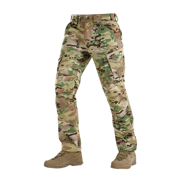 Тактические военные штаны M-Tac Aggressor Gen II Multicam, штаны армейские, полевые мужские брюки агресор XL/L - изображение 1