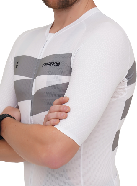 Jersey Down the Road Breakaway męska M Classy biała (23SSJ4BRE/CWH/MM) - obraz 4